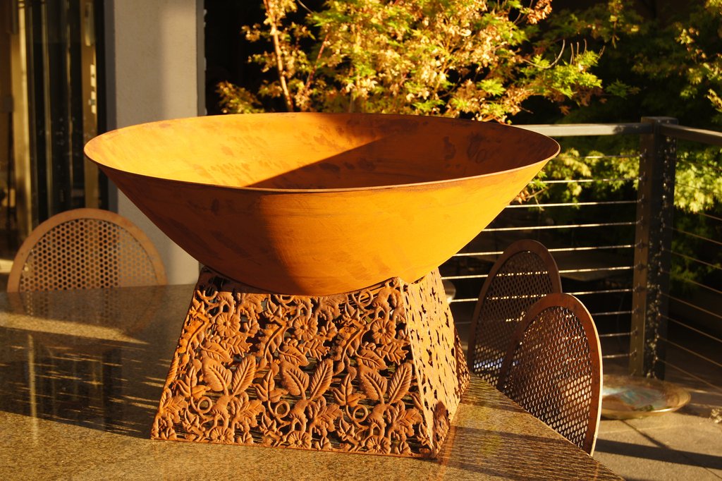 Fire Bowl & base- decorative base